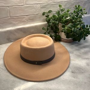 Flat Brim Pork Pie Hat